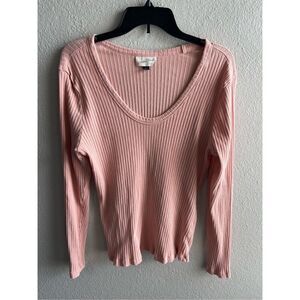 ❤️Universal Thread Ribbed Henley Shirt